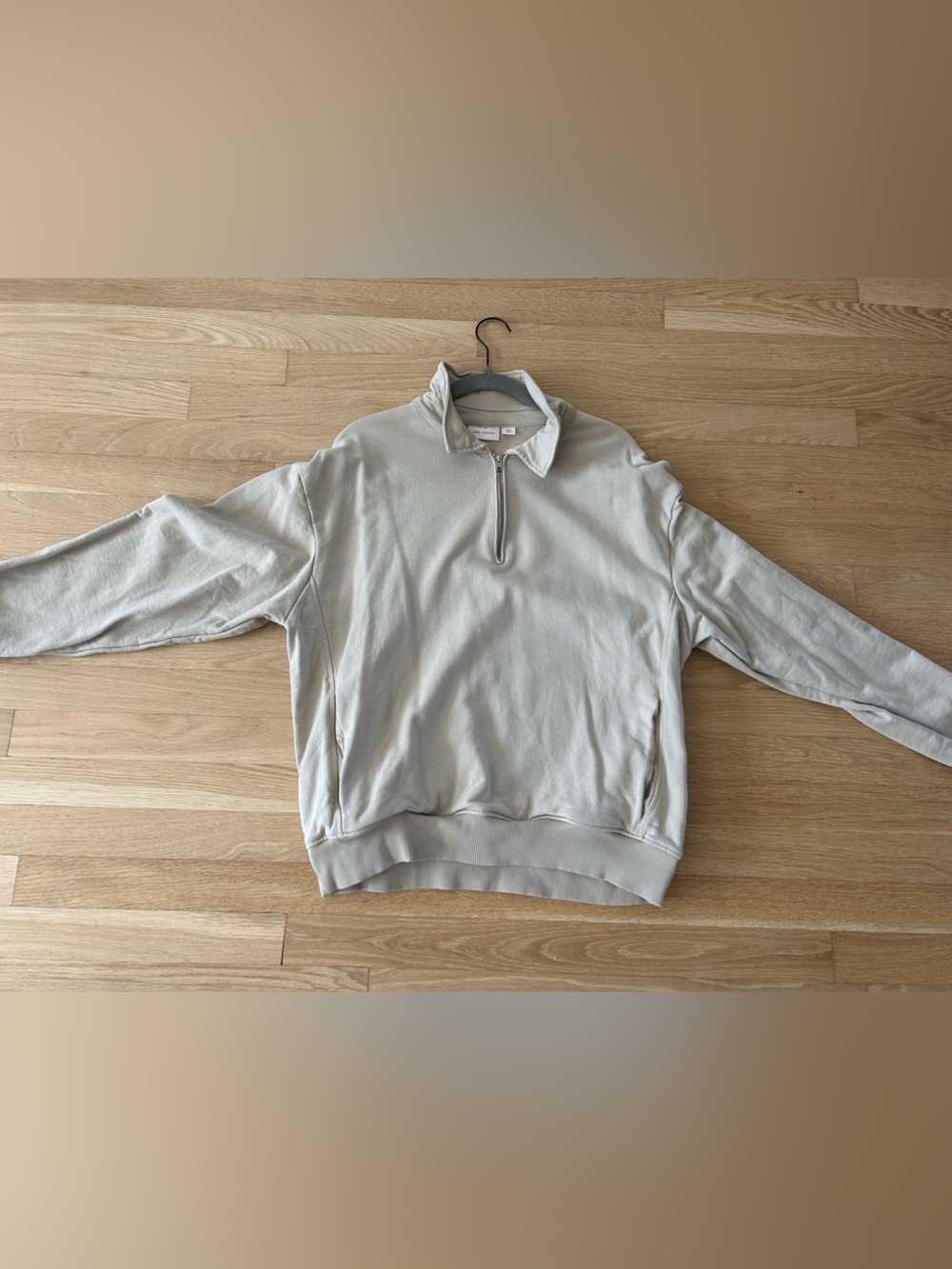 ZARA origins - Beige Quarter-Zip